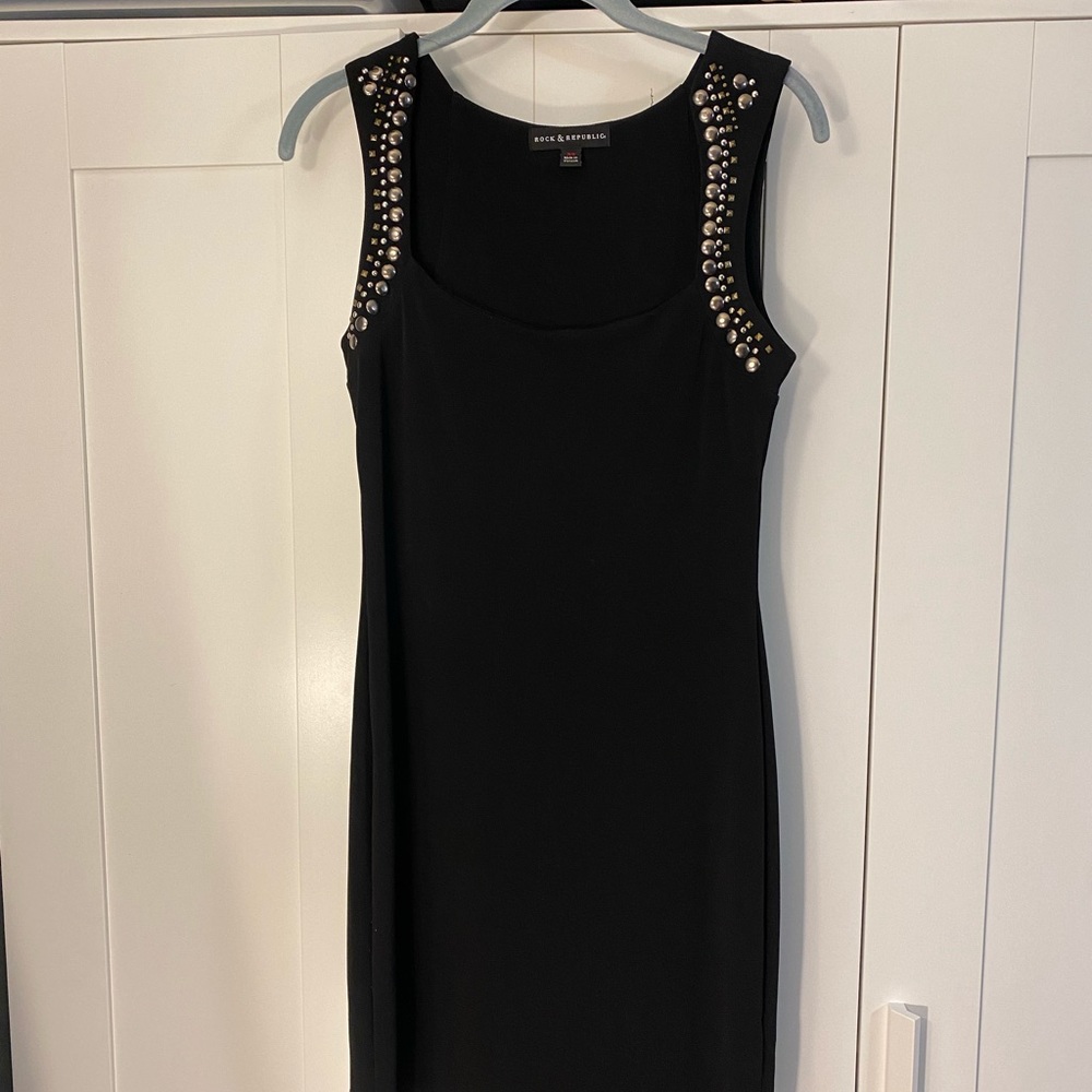 Rock & Republic mini dress with metal details . Great condition